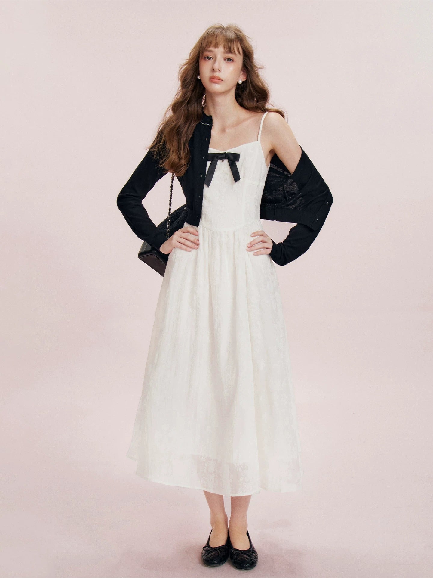 Velvet Bow Dress
