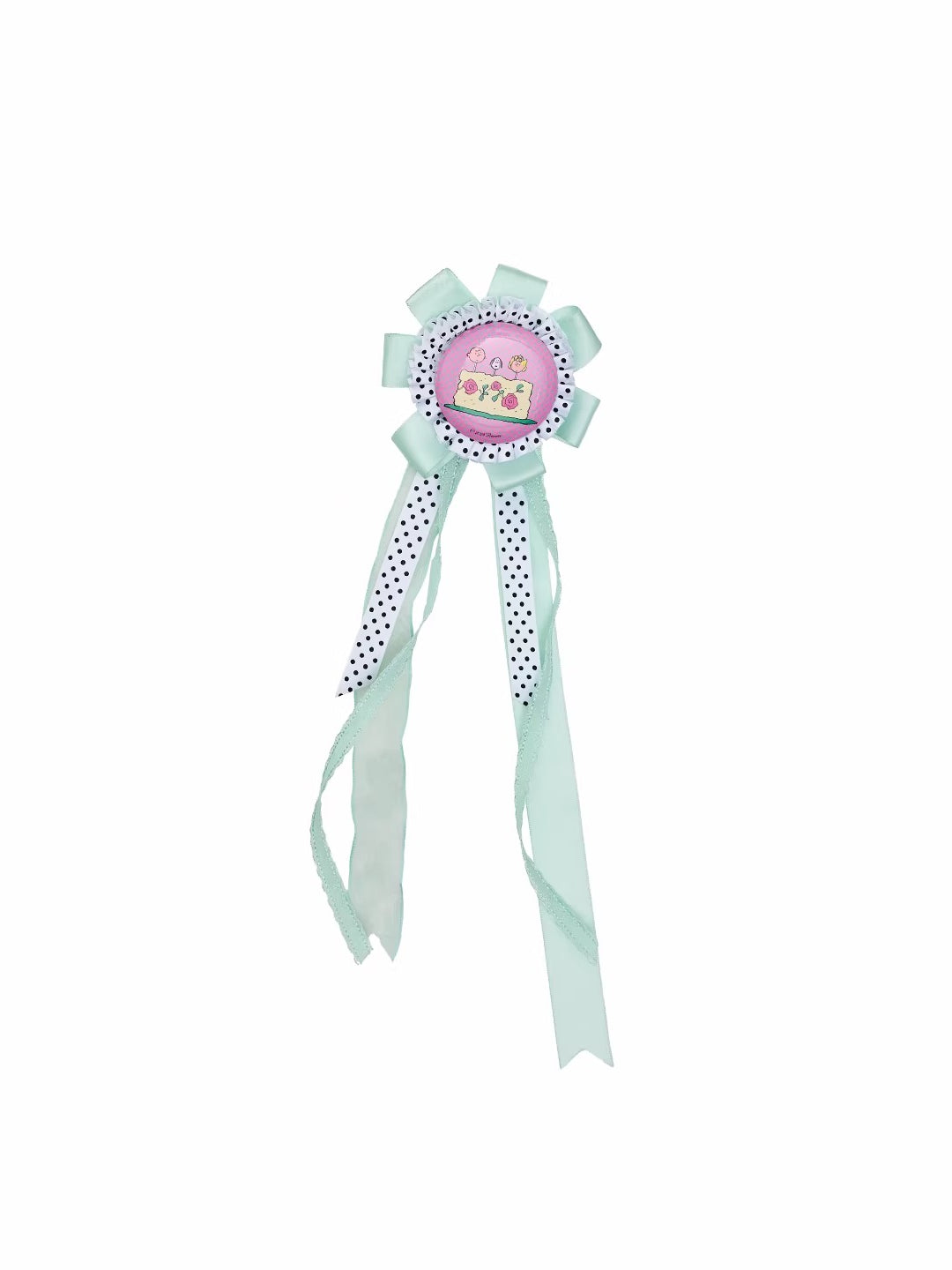 Snoopy Ribbon Brooch