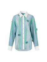 Floral Thin Flowing Sunshade Shirt