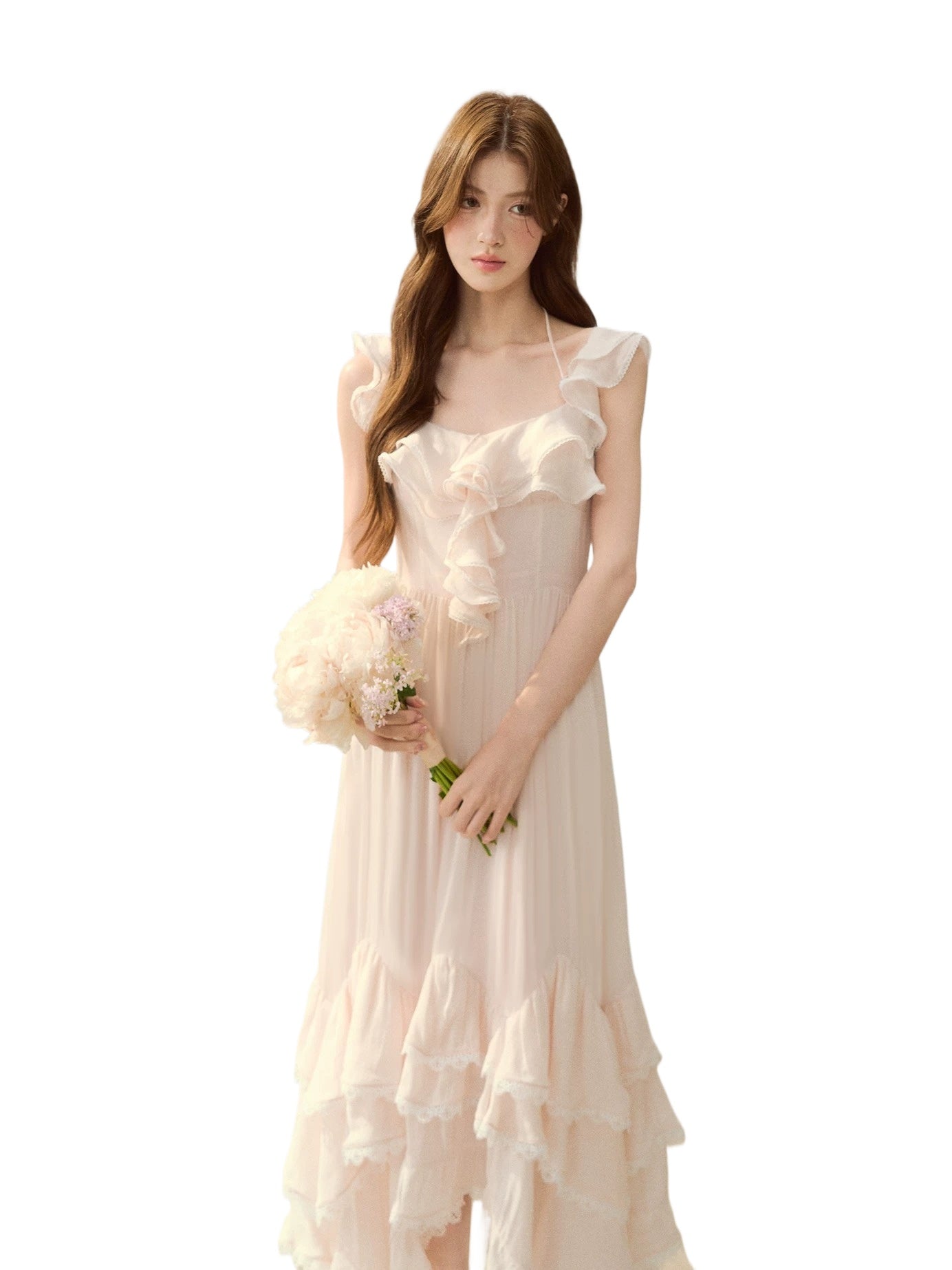 Ruffle Hem Resort Dress