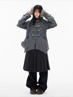 Napoleon Hooded Denim Jacket