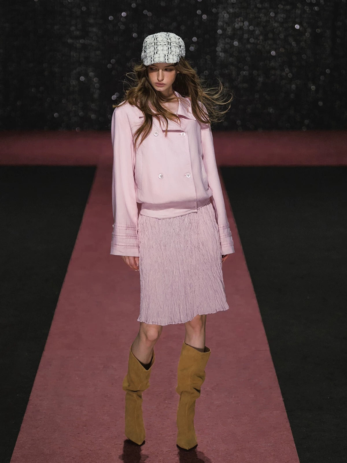 Napoleon Jacket &amp; Pleated Skirt Set