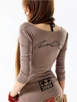 Graphic Long Sleeve Top
