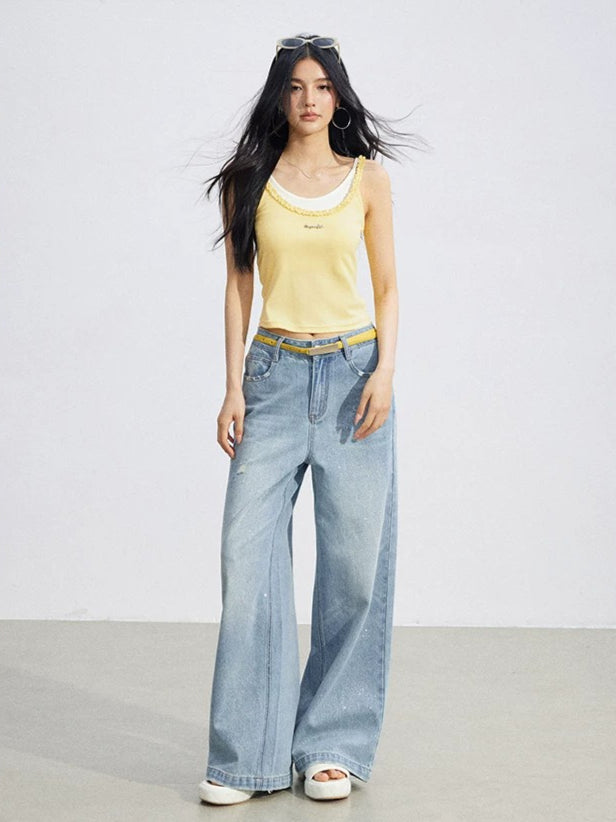 Layered Lace Slim Cami