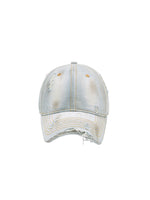 Washed Denim Baseball Cap