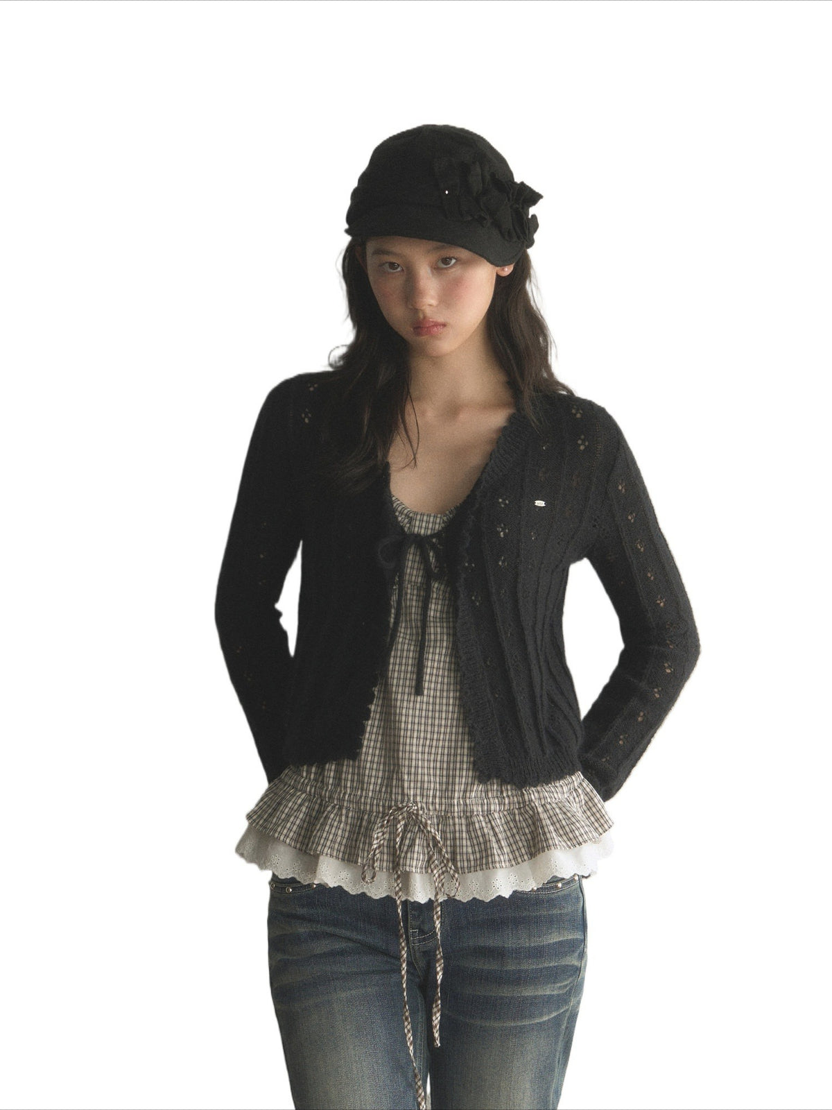 Lace Knit Cardigan
