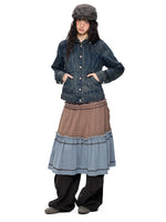 Vintage Washed Hooded Denim Jacket