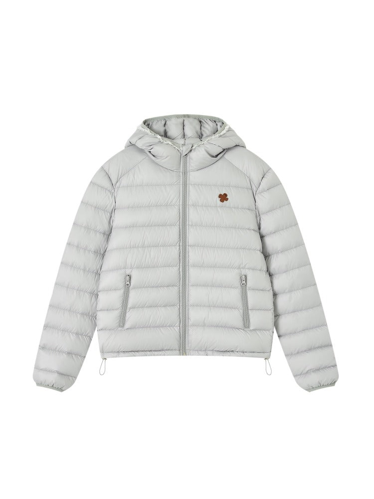 Lace Hood Down Puffer