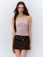 Starfall Shell Mini Skirt