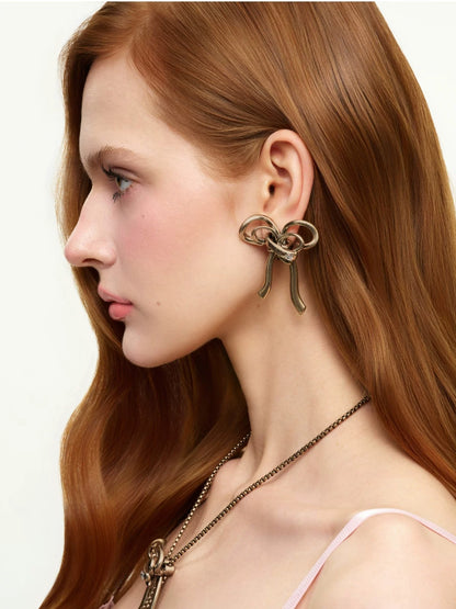 Vintage Bowknot Earrings