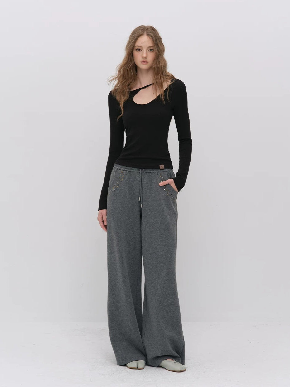 Asymmetric Cutout Top