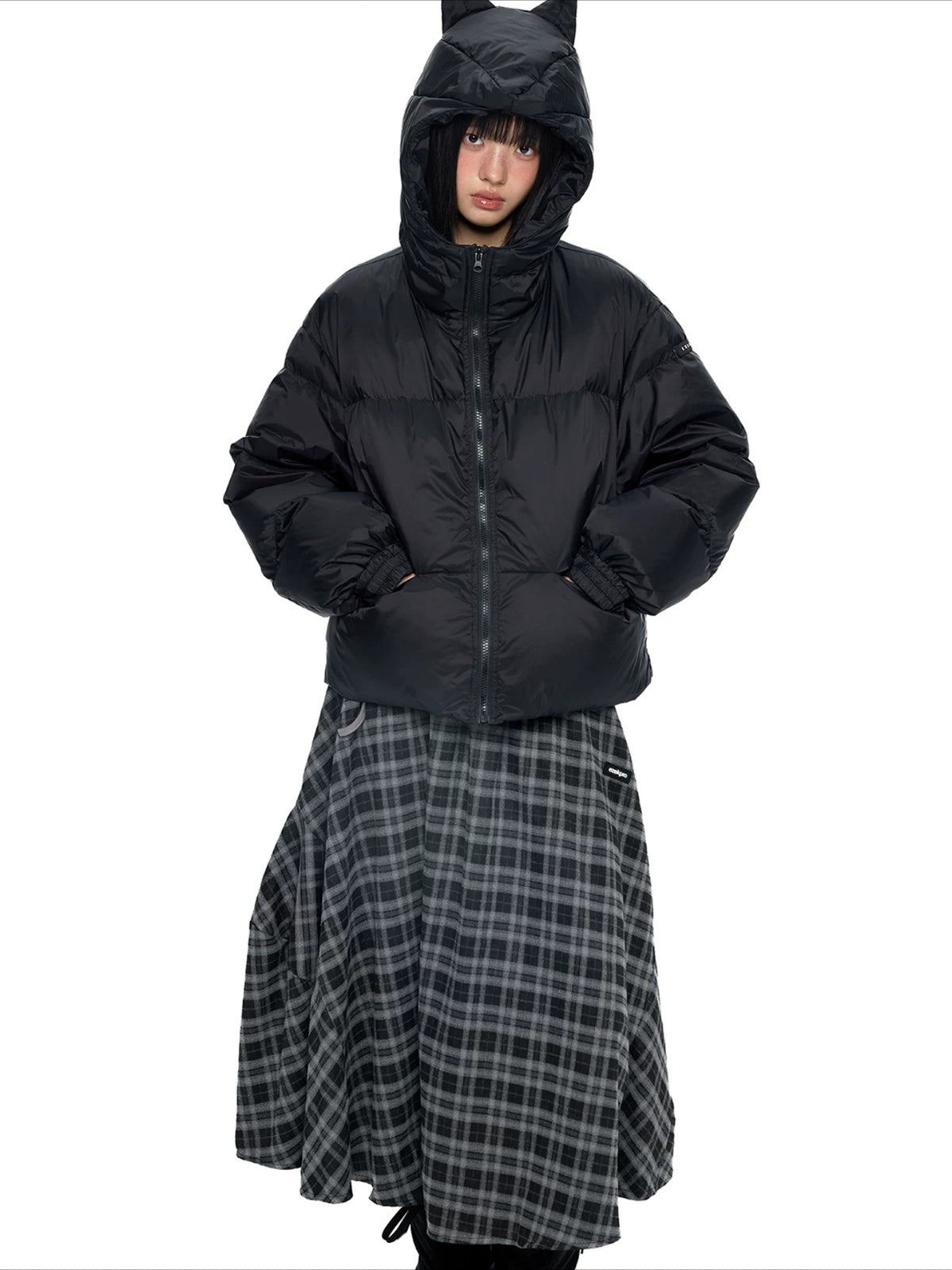 Cat Ear Down Jacket