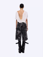 Graphic Open Back T-Shirt