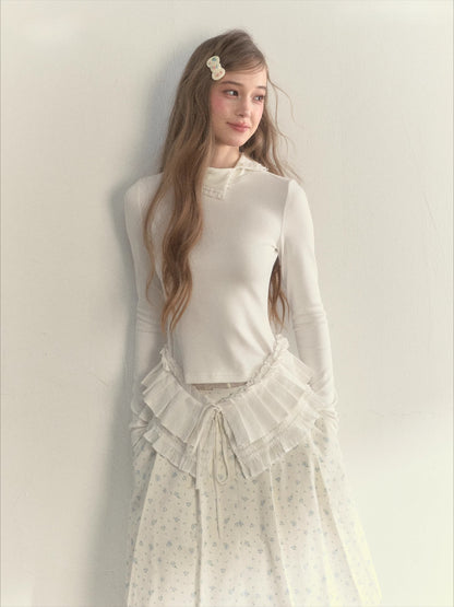 Floral Bangs Barrette