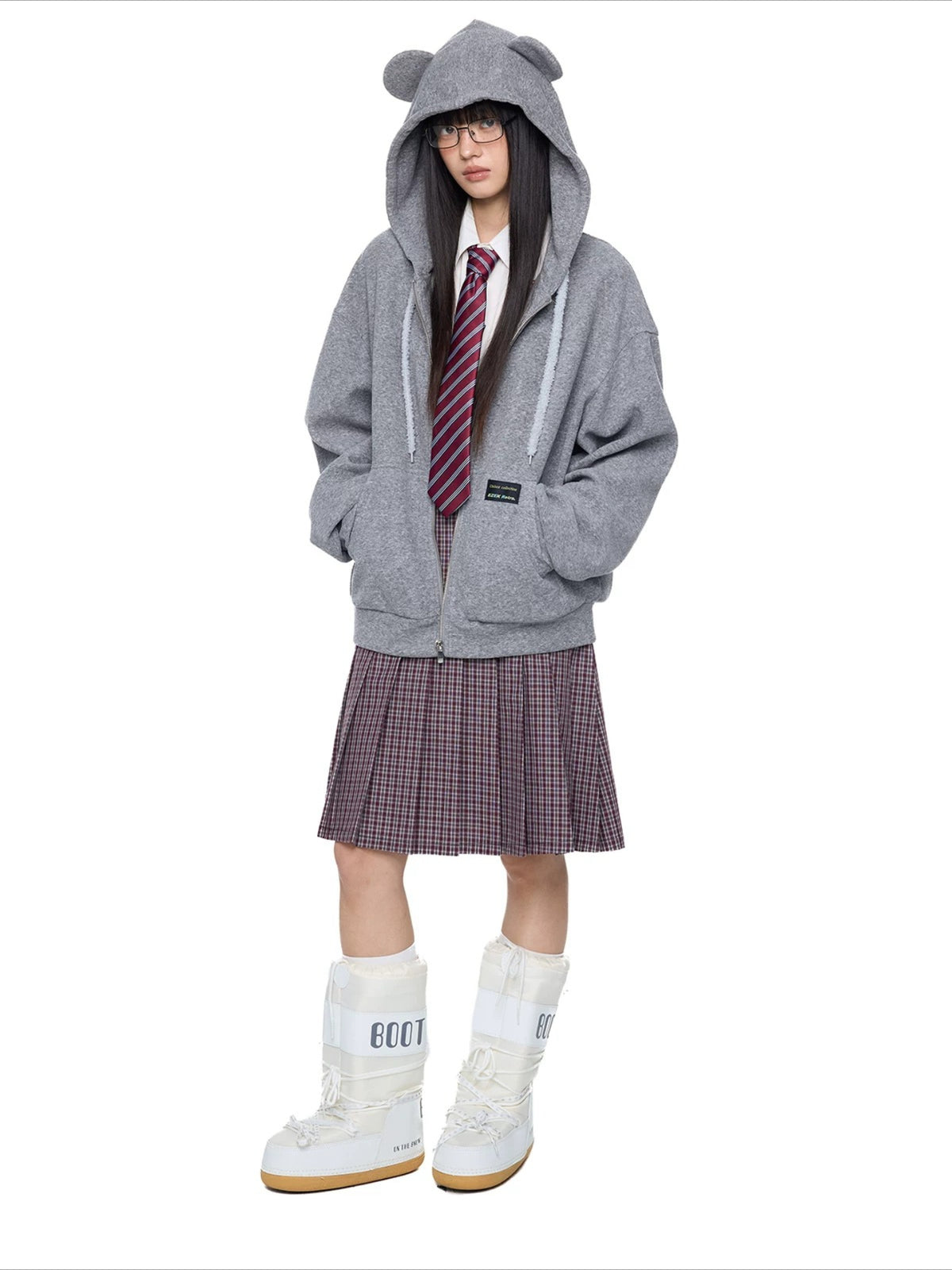 Bear Ear Hoodie Jacket