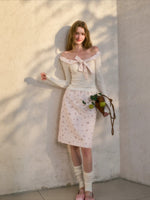 Bow Tie Knit Top