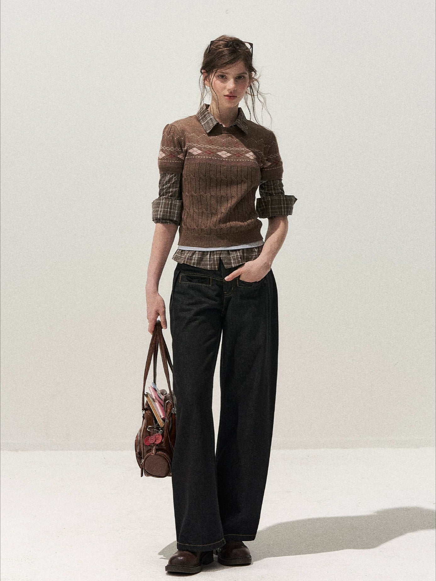 Fair Isle Knit Sweater