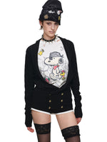 Napoleon Wool Mini Shorts