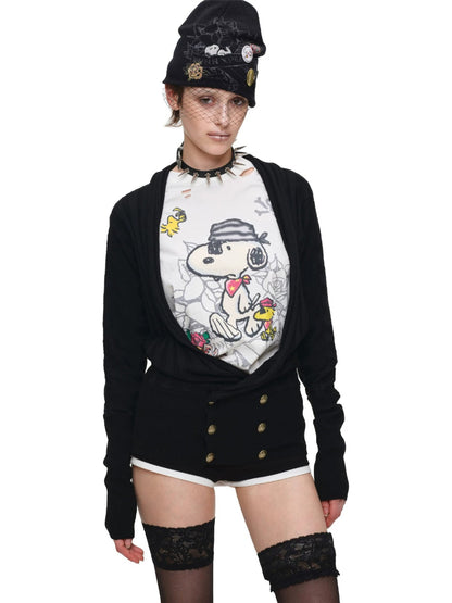 Napoleon Wool Mini Shorts