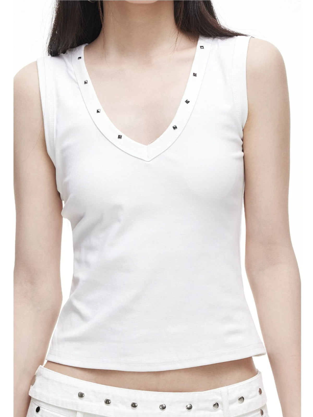 Retro V-Neck Cami Top