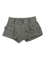 Gray Bow Cargo Shorts