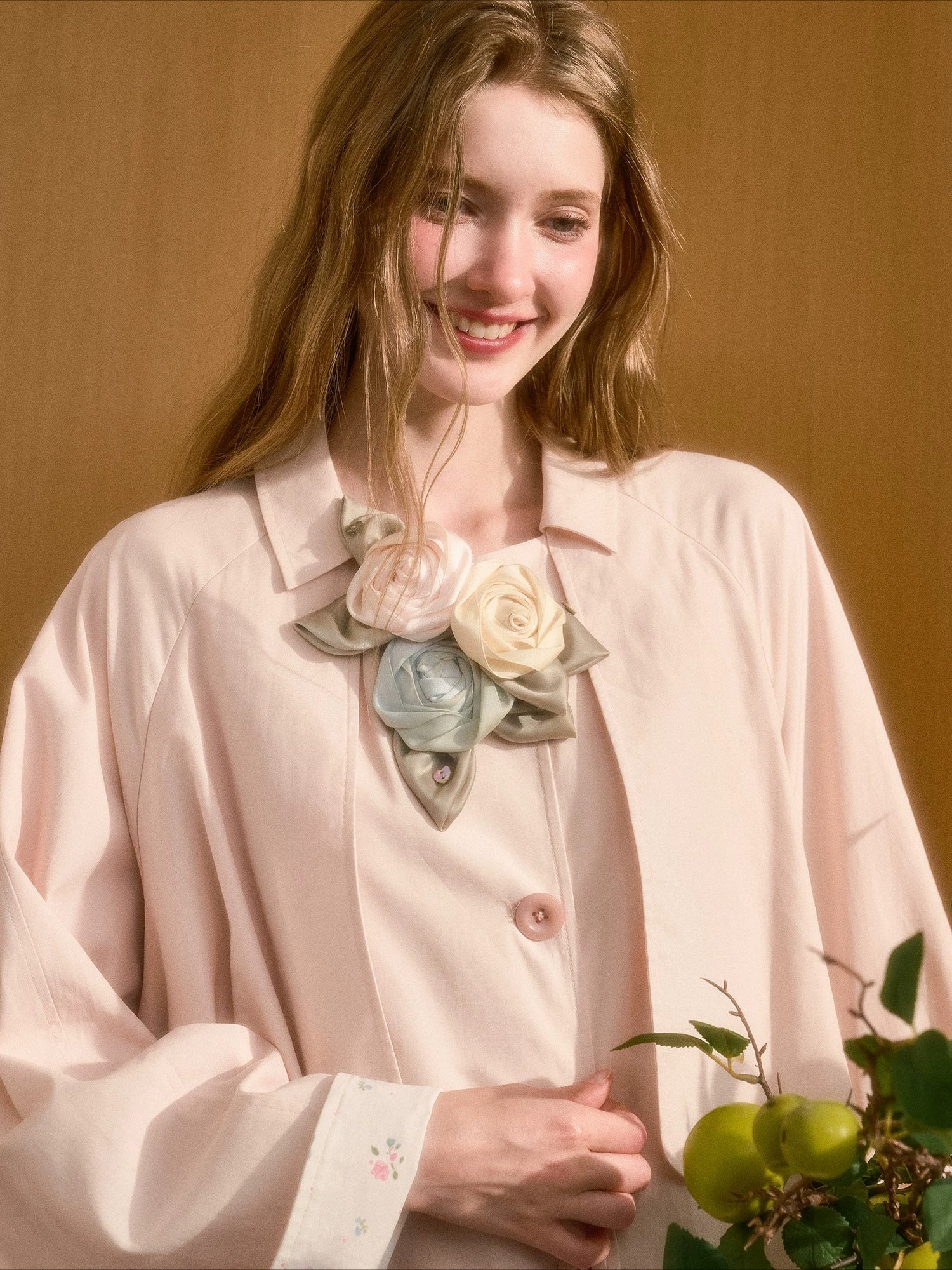 Camellia Flower Brooch