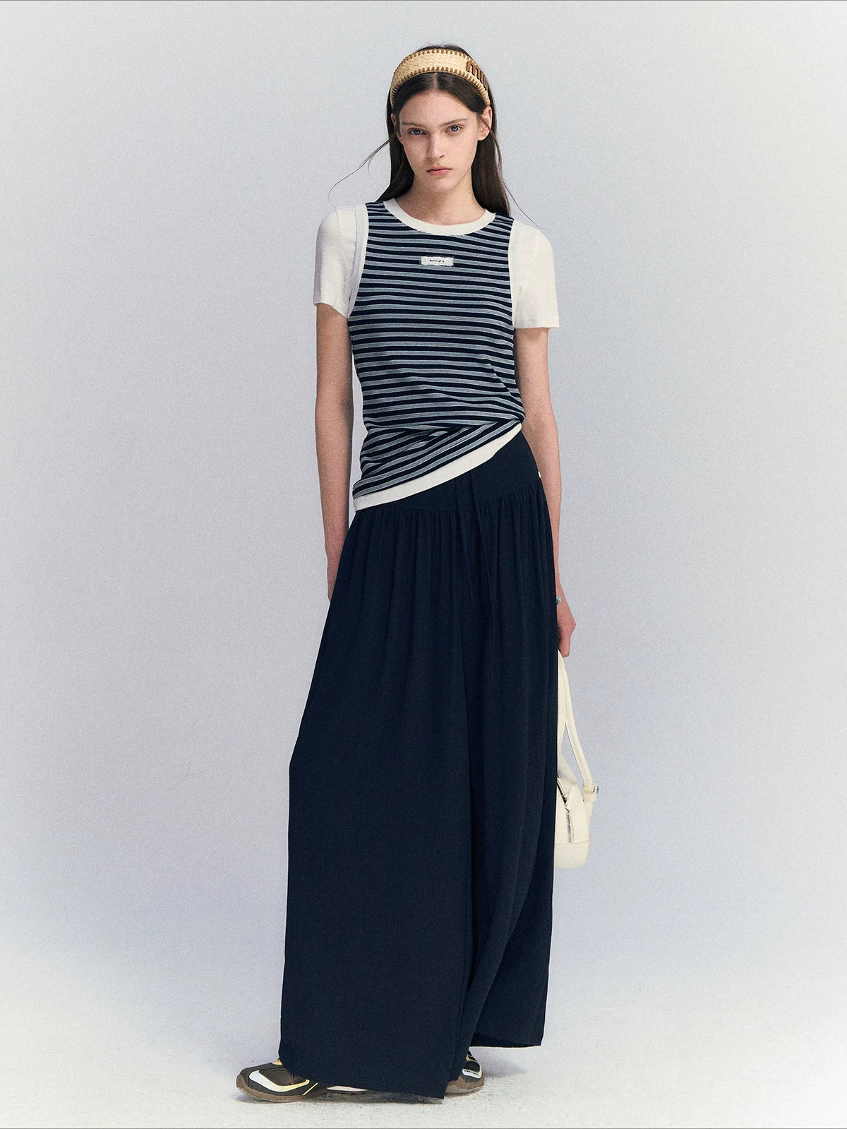 Contrast Stripe Tee