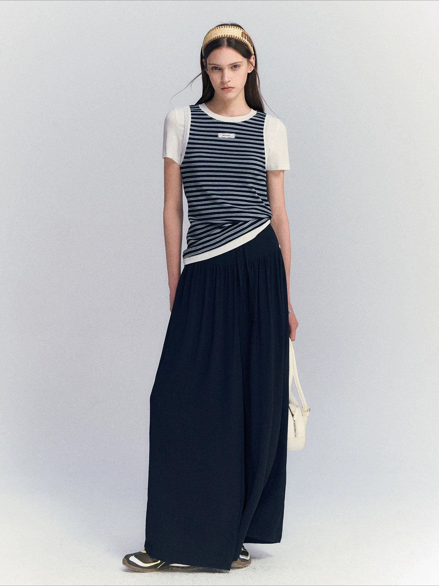 Contrast Stripe Tee