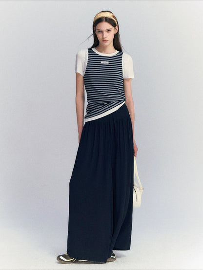 Contrast Stripe Tee