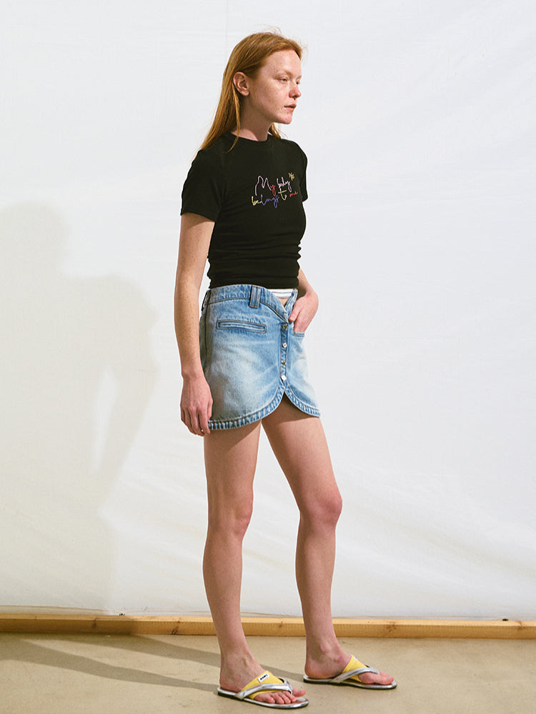 Slim Fit Fitted Short Sleeve T-Shirt