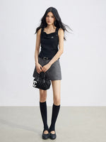 Star Pleated Slim Tank