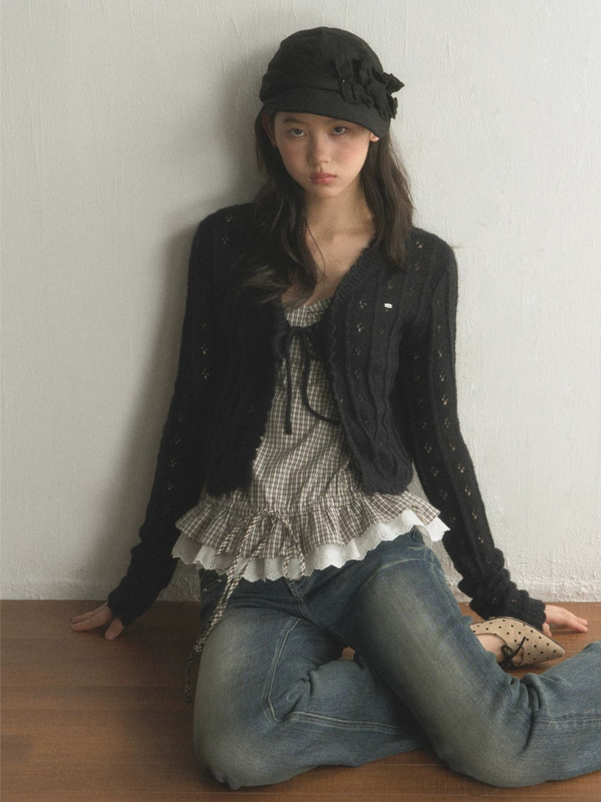 Lace Knit Cardigan