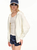 Acetate Low Waist Drawstring Shorts