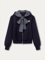Bow-Tie Sweatshirt & Puffy Skirt Set