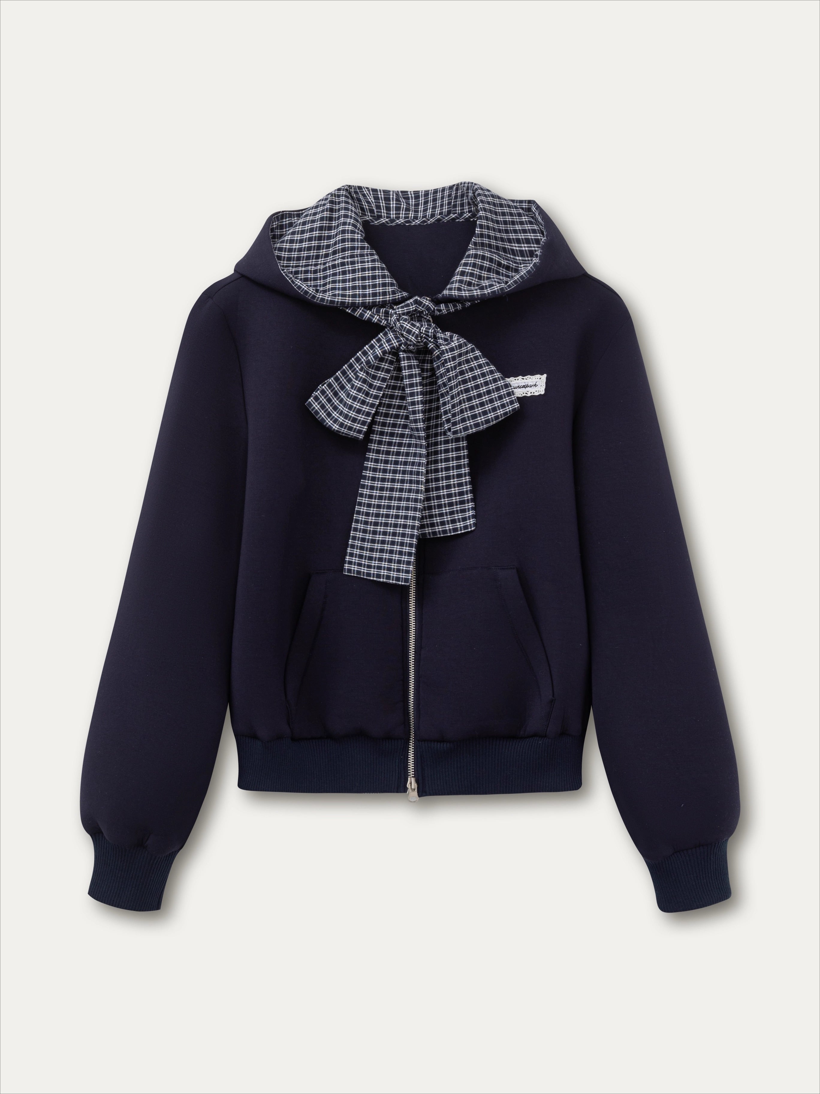 Bow-Tie Sweatshirt &amp; Puffy Skirt Set