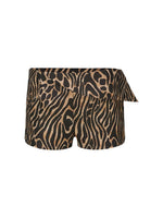 Animal Print Shorts Set