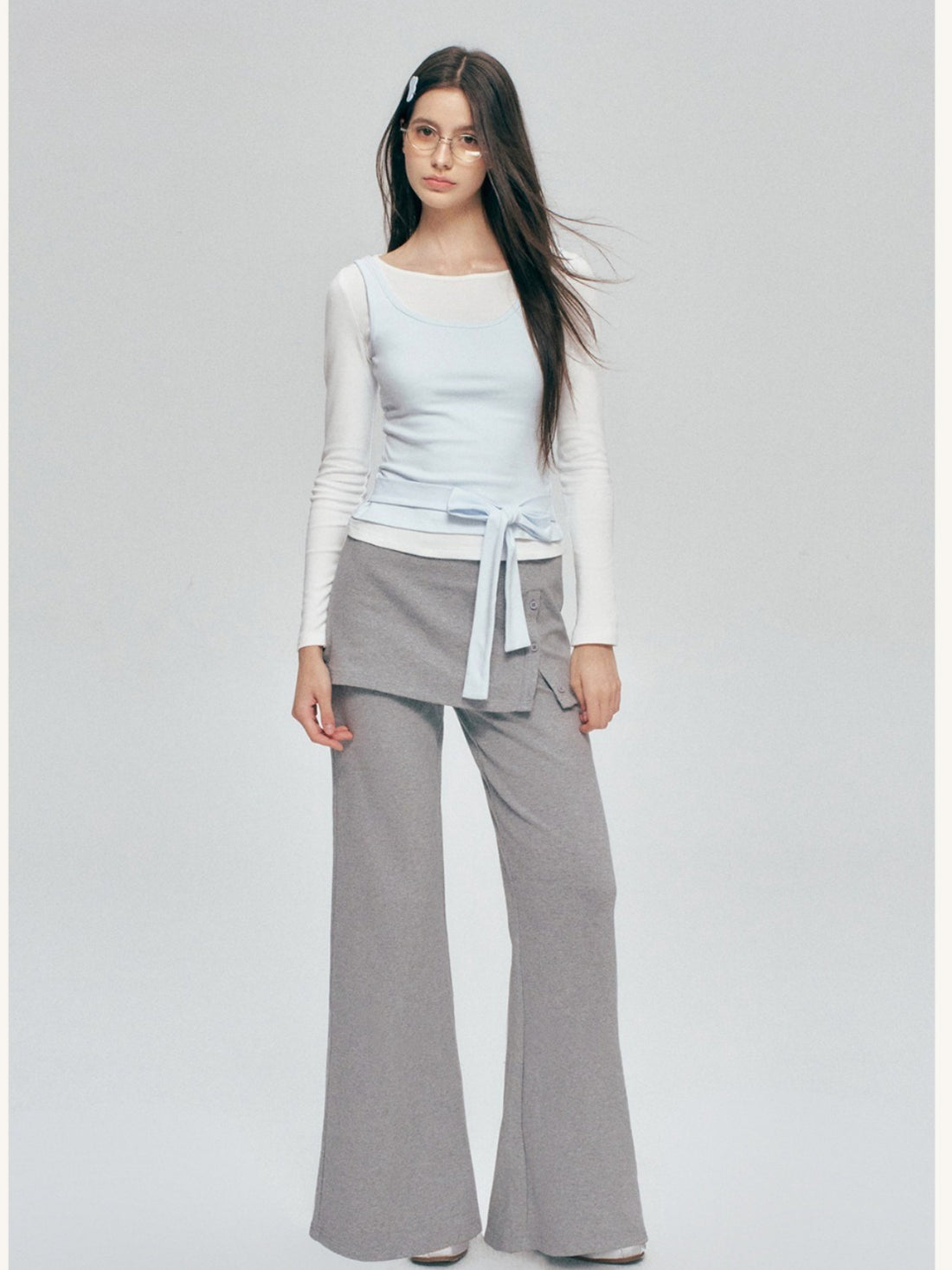 Flared Layer Pants