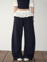 Off-Shoulder Active Blouse & Pants Set