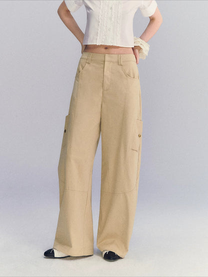 Cargo Straight Pants