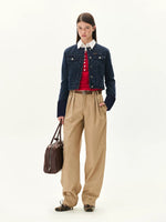 Wide Leg Pleated Lounge Pants