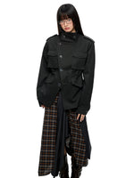 Vintage Utility Stand Collar Jacket