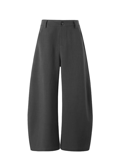 Asymmetric Shoulder Cropped Blazer &amp; Pants Set