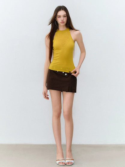 Starfall Shell Mini Skirt