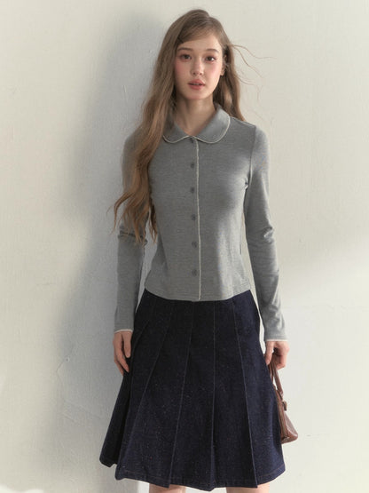 Peter Pan Collar Layering Tee