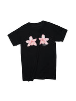 Printed Loose Austrian Rhinestone T-shirt