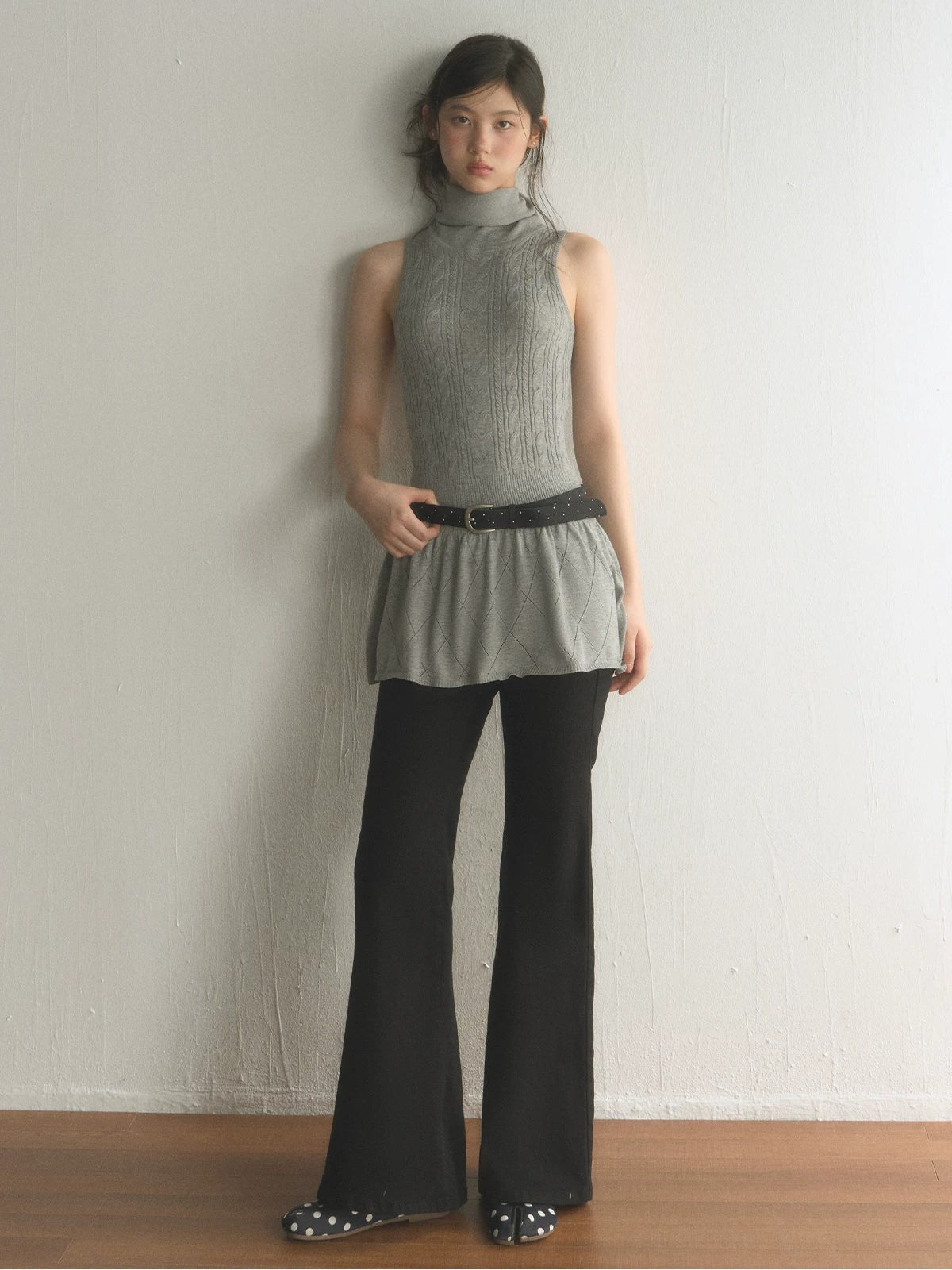 Cable Knit Mini Dress