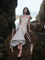 Pearl Strap Mermaid Dress