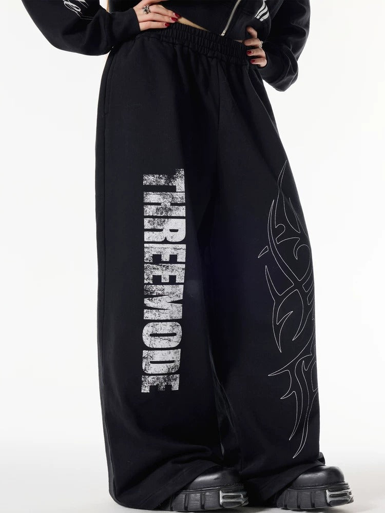 Letter Hooded Sweatshirt