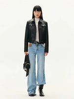 Storm Rider Textured Leather Jacket