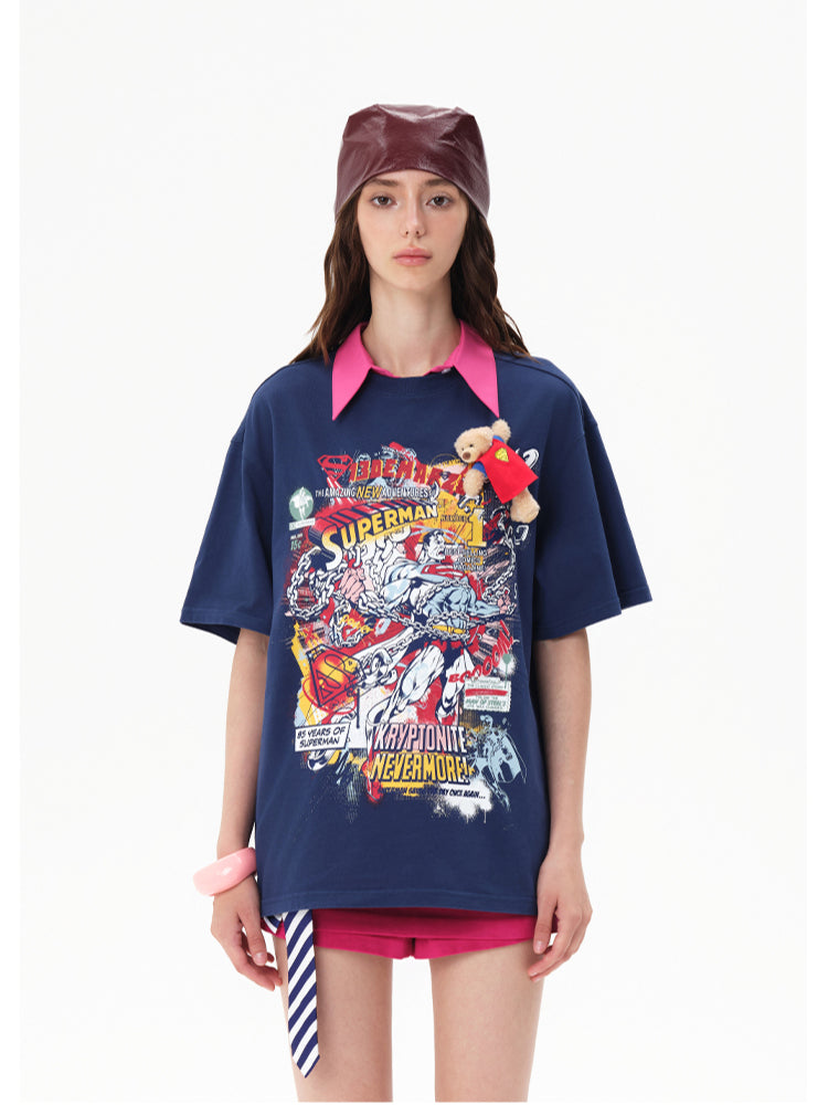 Superman Illustration T-shirt